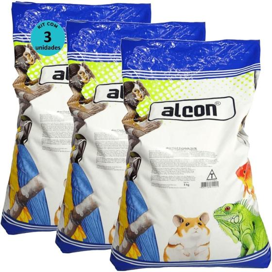 Imagem de Alcon Club Farinhada 24-Pb 5Kg Aves Ornamentais Kit Com 3