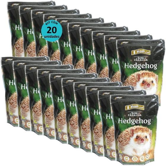 Imagem de Alcon Club Hedgehog 350G Super Premium Ouriço Pigmeu Kit 20