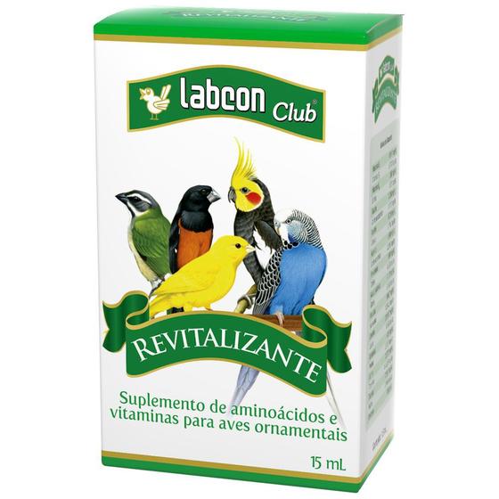 Imagem de Alcon Labcon Club Revitalizante 15ml - Suplemento Energético para Pássaros e Aves