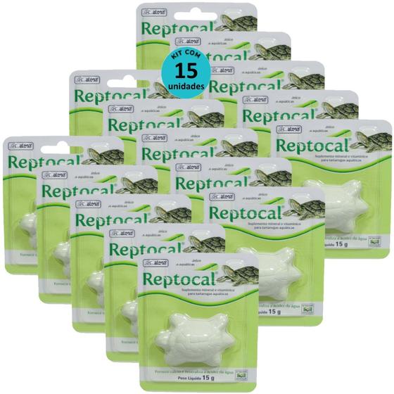 Imagem de Alcon Reptocal 15g Kit Com 15 unidades