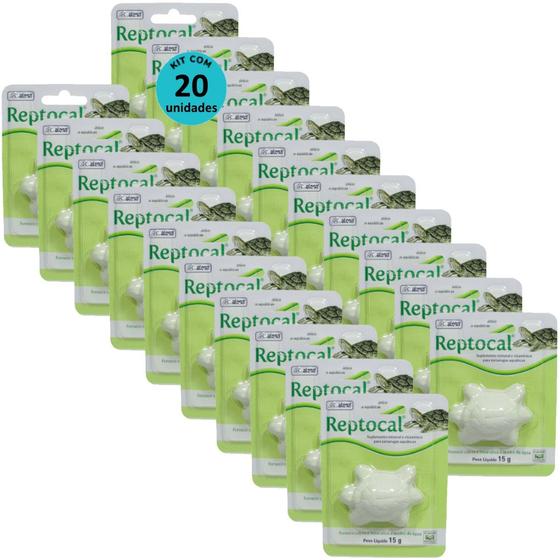 Imagem de Alcon Reptocal 15g Kit Com 20 unidades