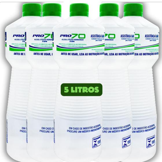 Alcool 70% Líquido Etílico Hidratado Bactericida Menor preço em Alcool 70% Líquido Etílico Hidratado Bactericida