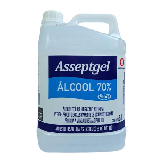 Imagem de Alcool 70% liquido start 5l limpeza