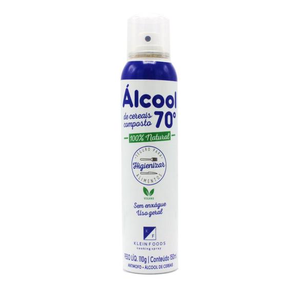 Imagem de Álcool Composto de Cereais Natural Klein Foods 150ml