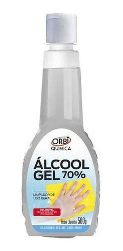 Imagem de Alcool Gel 70 Antisséptico Bactericida 500ml 