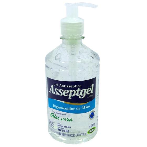 Alcool gel 70 asseptgel 440gr - Lima pergher ind com Menor preço em Alcool gel 70 asseptgel 440gr - Lima pergher ind com