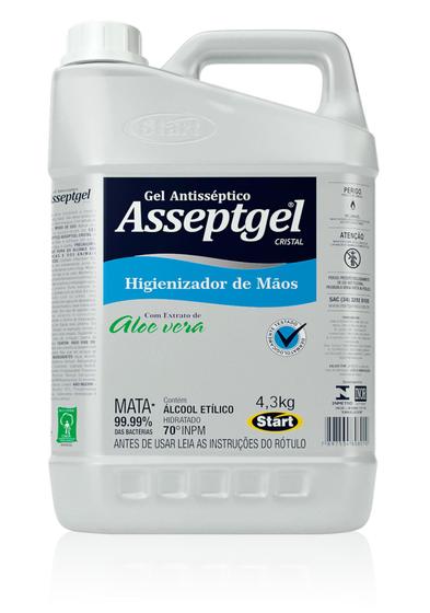 Álcool Gel 70% Para Mãos Asseptgel Galão 4,3kg 5 litros Registro Na Anvisa Envio Imediato Menor preço em Álcool Gel 70% Para Mãos Asseptgel Galão 4,3kg 5 litros Registro Na Anvisa Envio Imediato