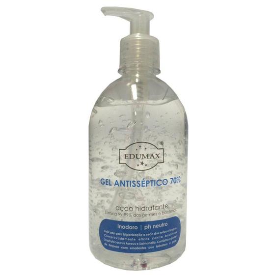 Imagem de Alcool Gel Com Valvula Pump 500ml Edumax