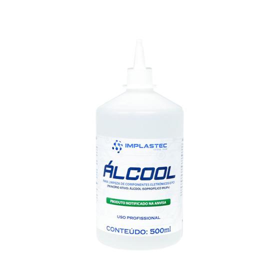 Imagem de Alcool Para Limpeza Eletronica 500ml C/bico Implastec