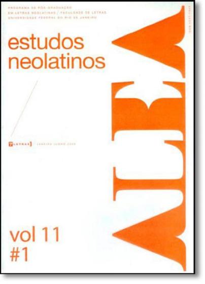 Imagem de Alea - Estudos Neolatinos - Vol.11 - N.1 - 7 LETRAS