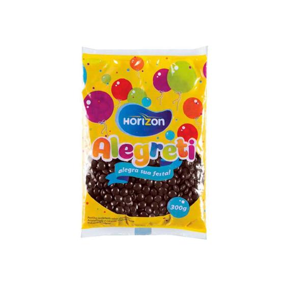 Imagem de Alegrete - Pastilha Sabor Chocolate Preta 300,0G - Horizon