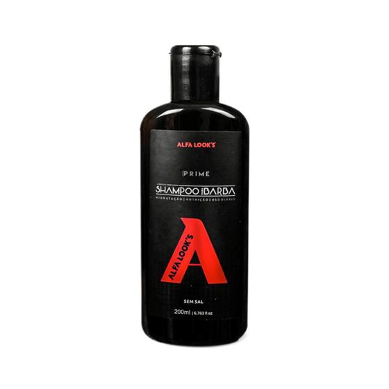 Imagem de Alfa Look'S Shampoo Para Barba 200 Ml