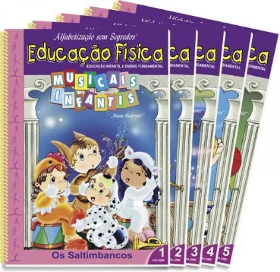 Imagem de Alfabetização sem Segredos - Educacao Fisica: Musicas Infantis - Editora iemar