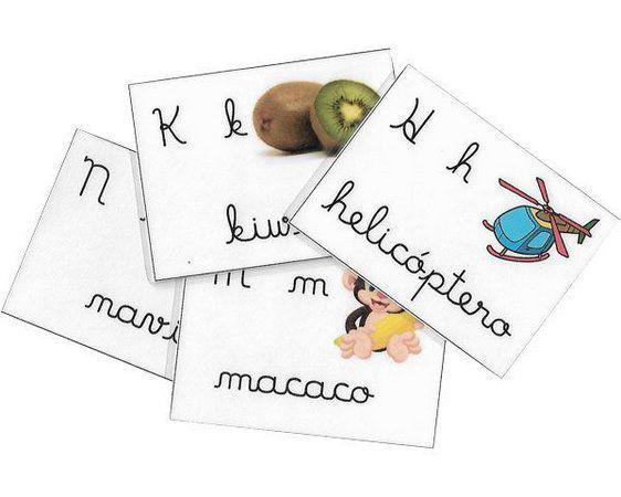 Imagem de Alfabeto Cursivo - Estimulando a Alfabetização