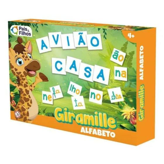 Imagem de Alfabeto escolar giramille - pais e filhos