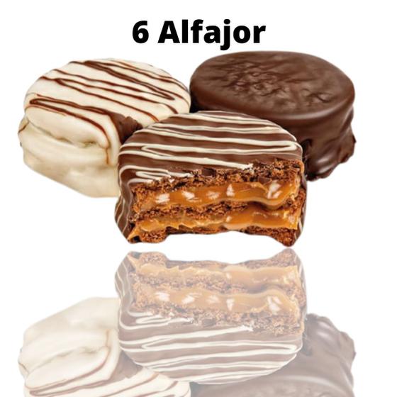 Imagem de Alfajor Gramado Recheio Triplo Kit com 6 Unidades - 330g