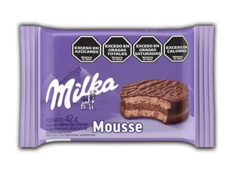 Imagem de Alfajor Milka Argentino Mousse Chocolate 42g