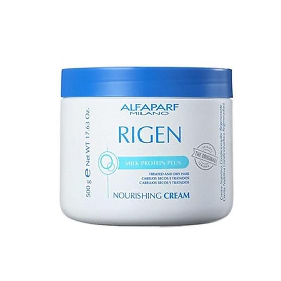 Imagem de Alfaparf Rigen Milk Protein Plus Nourishing Cream - Máscara de Tratamento 500g