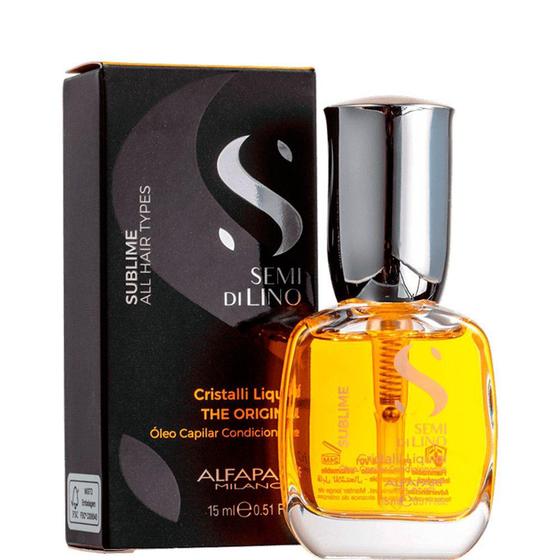 Imagem de Alfaparf Semi Di Lino Sublime - Óleo Cristalli Liquidi 15ml