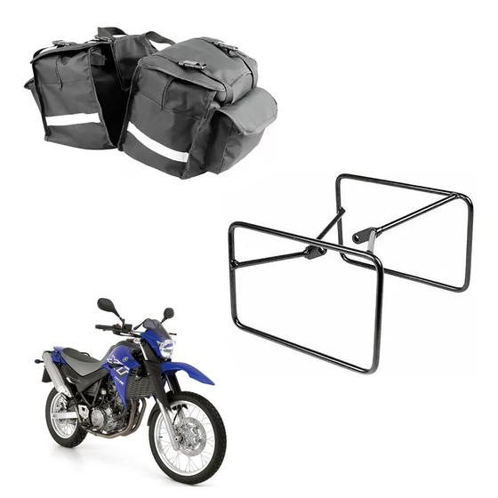 Imagem de Alforge Nylon 19 Litros + Afastador Alforges Yamaha Xt 660 R