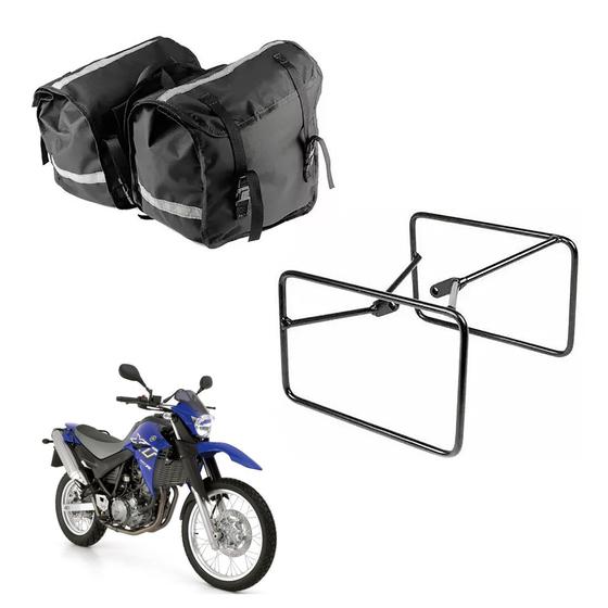 Imagem de Alforge Nylon 26 Litros + Afastador Alforges Yamaha Xt 660 R