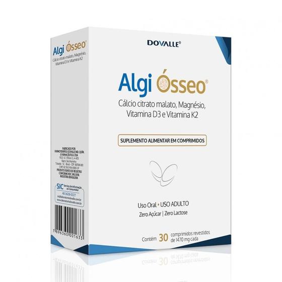 Imagem de Algi ósseo com 30 comprimidos dovalle