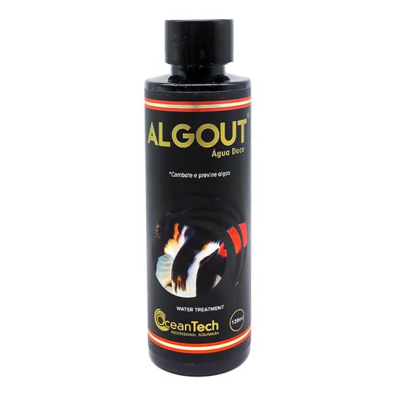 Imagem de Algicida Algout Ocean Tech 120ml Anti Algas - Removedor De Algas