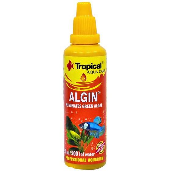 Imagem de Algicida antialgas para aquários terrários fontes algin 50ml