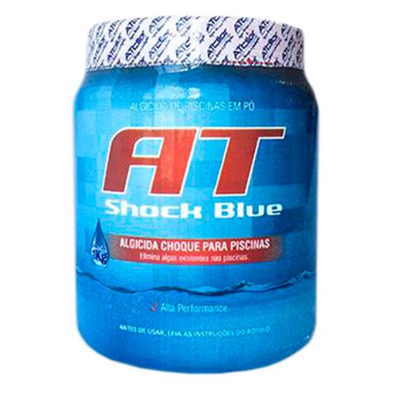 Imagem de Algicida Atcllor At Shock Blue 1kg