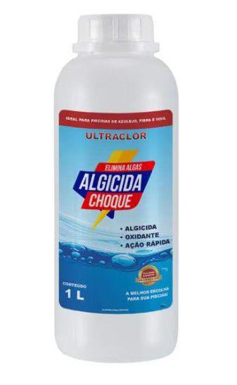 Imagem de Algicida Choque Liquido Oxidante Para Piscinas 1l Ultraclor