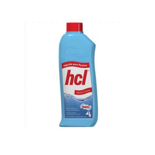 Imagem de Algicida de choque para piscina hcl 1 lt hidroall
