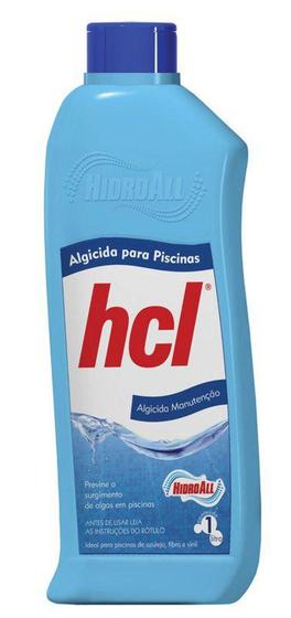 Imagem de Algicida Manutenção Hcl Hidroal 1 L - Hidroall - Hth
