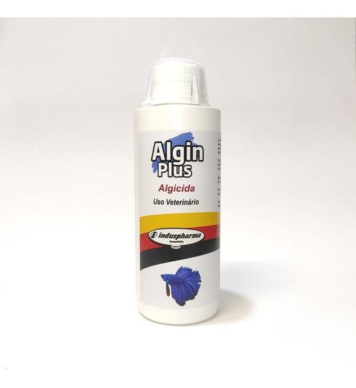 Imagem de Algin Plus Algicida Anti Algas Para Aquário 250ml - Induspharma