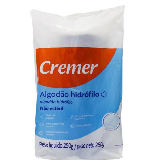 Imagem de ALGODÃO 250gr HIDRÓFILO CREMER