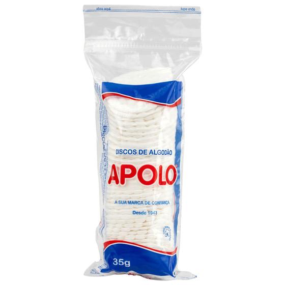 Imagem de Algodão apolo disco zip lock 35g