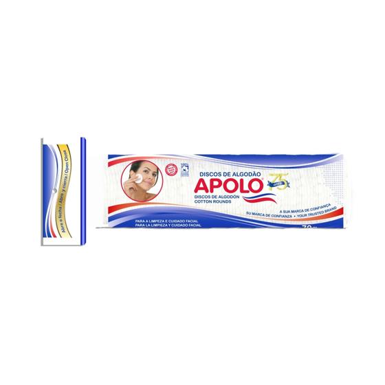 Imagem de Algodao Apolo Discos Ziplock 70g