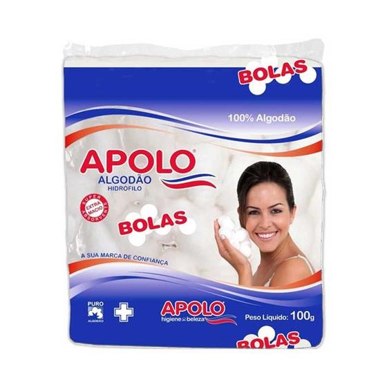 Imagem de Algodao Bolas Apolo 100 Gramas