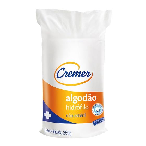 Imagem de Algodão Cremer Hidrófilo Rolo 250g