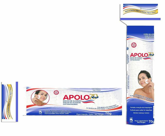 Algodão Disco 70g Menor preço em Algodão Disco 70g
