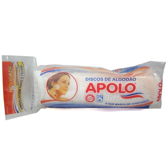 Imagem de Algodão Discos Hidrófilo Apolo Limpeza Facial 35g