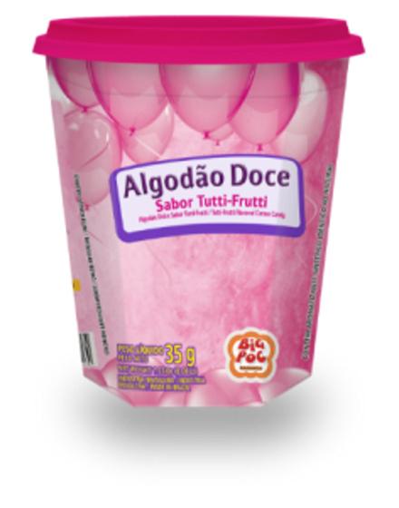 Imagem de Algodao doce tutti-frutti big poc pote 35g