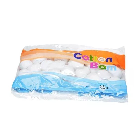 Imagem de Algodão em Bolas Branco 25g