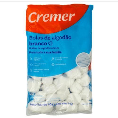 Imagem de Algodão em Bolas Cremer 95g Cremer 95g