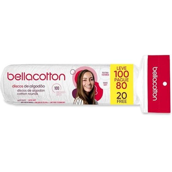 Imagem de Algodão em Discos Bellacotton 100un