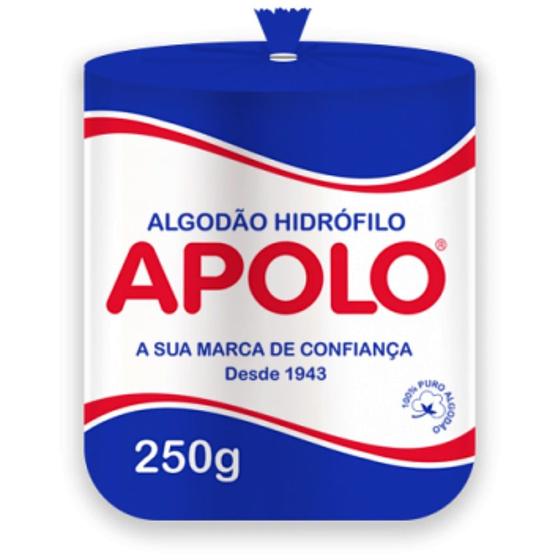 Imagem de Algodão Hidrófilo Apolo Rolo 250g - unidade