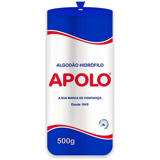 Imagem de Algodão Hidrófilo Apolo Rolo 500g - unidade