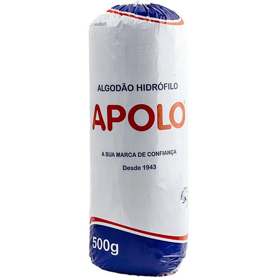 Imagem de Algodão Hidrófilo em Rolo Apolo 500g