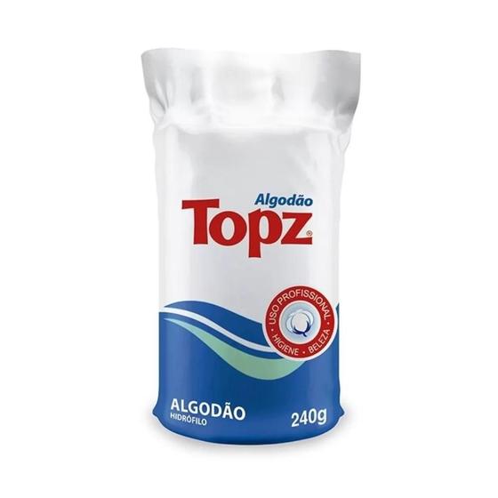 Imagem de Algodão Hidrófilo Limpeza De Pele 240G 1 Unidade Topz