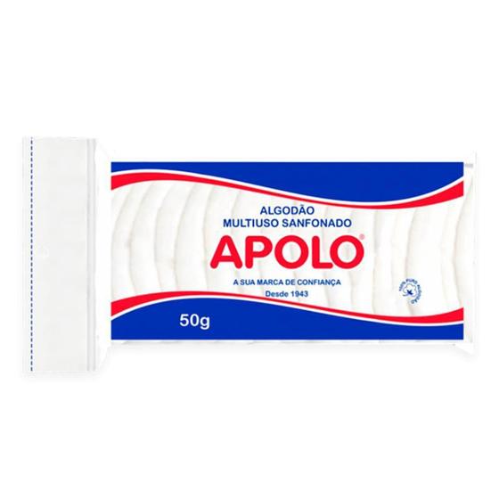 Imagem de Algodão Multi-Uso Apolo 50G Sanfonado