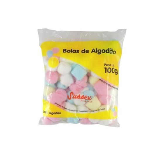 Imagem de Algodão Sussex Bola Colorido 100g